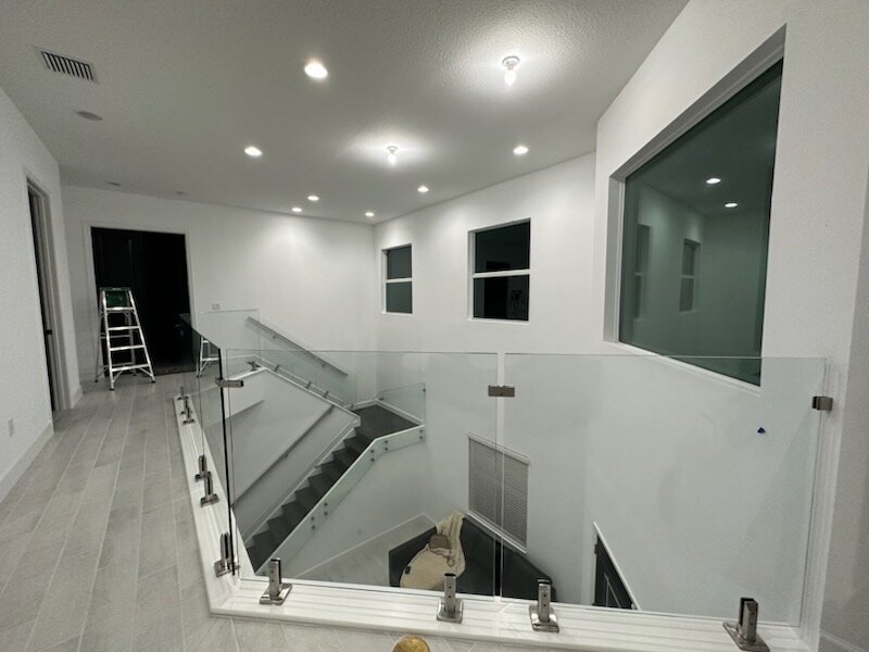 Modern Glass & Aluminum Railings in Boca Raton, South Florida