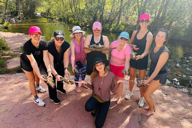 dana haines hosting soul retreat awaken the magic sedona arizona womens wellness and spiritual retreat (fire ceremonies, hiking vortexes, soundbaths, ancient ceremonies)