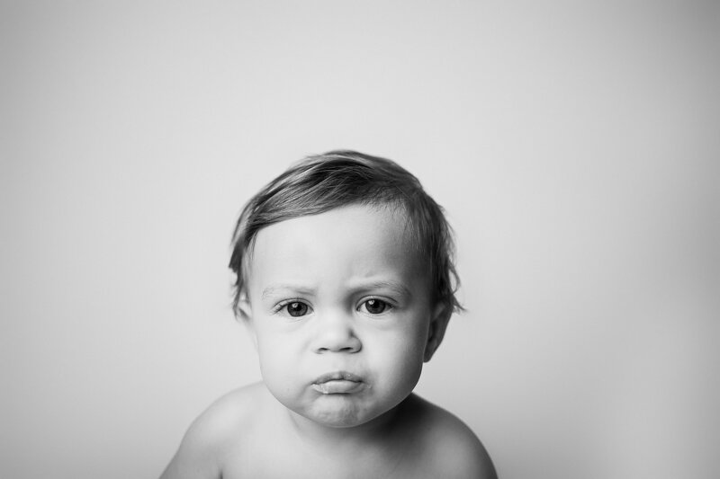 six month baby photoshoot austin