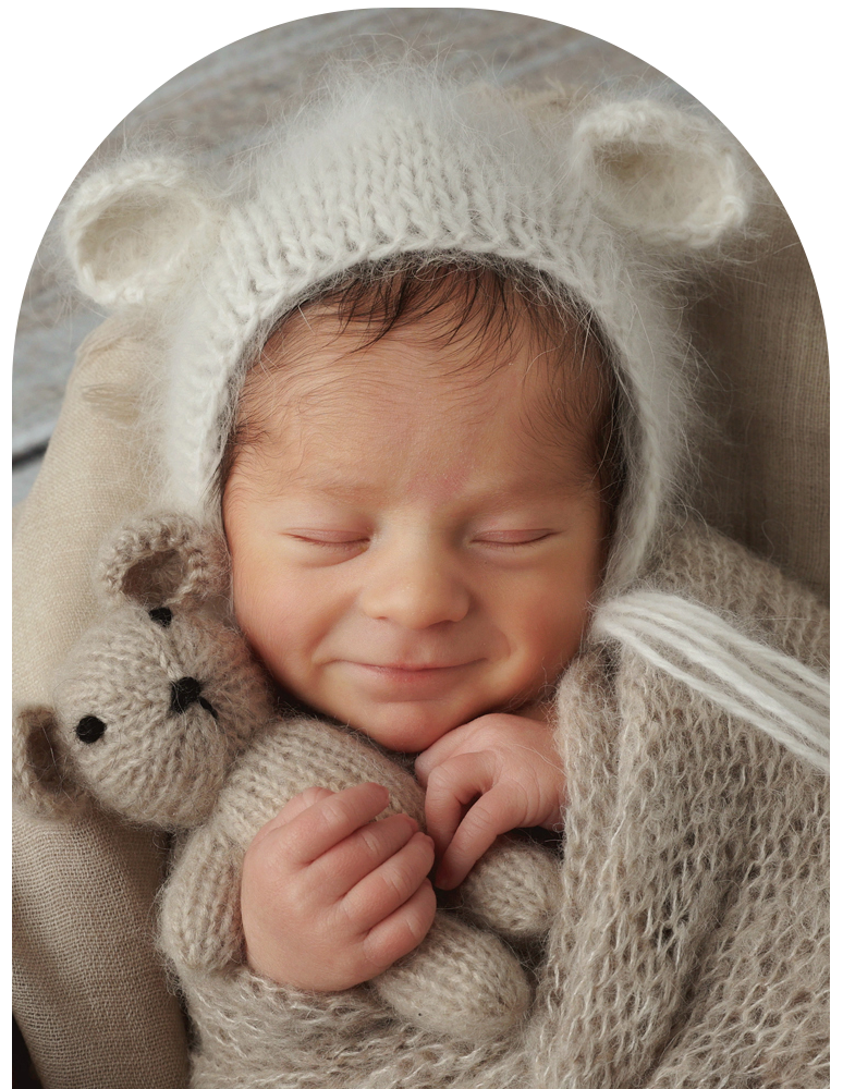 Fort Worth Newborn Cozy Lifestyle Photo