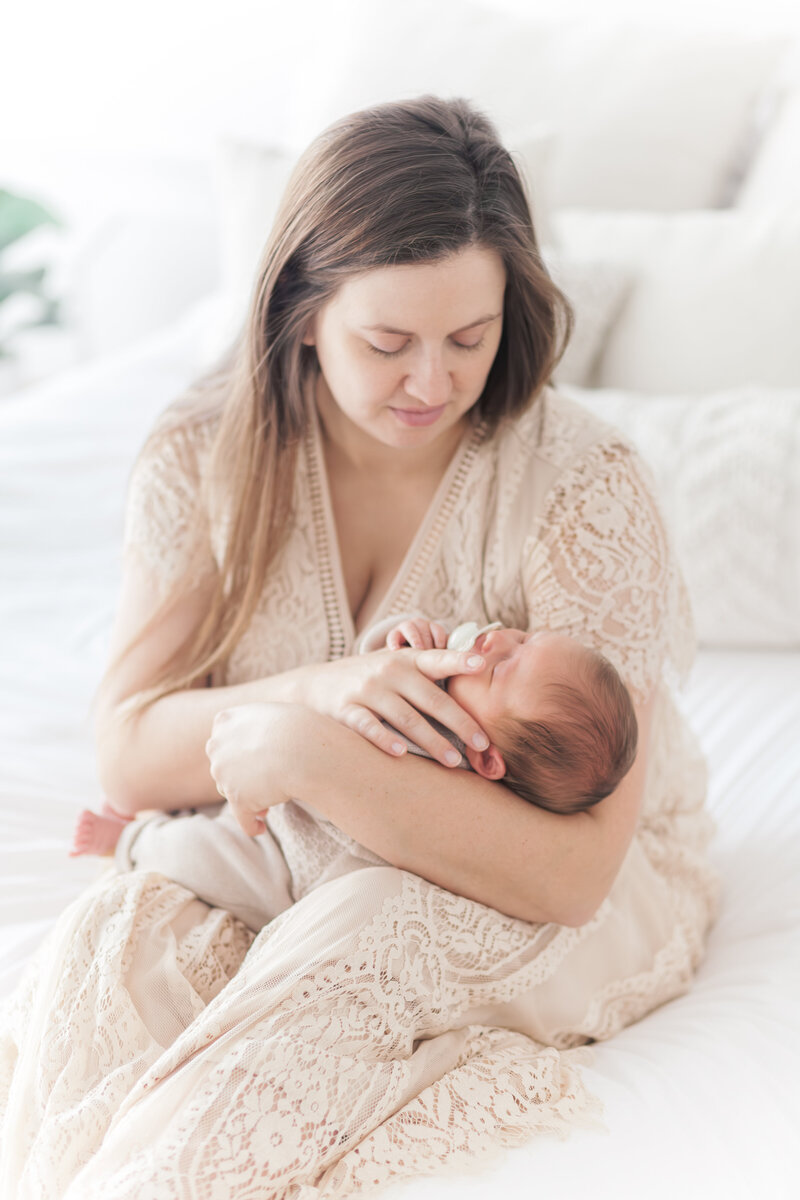 Natural Light Newborn Session | Enterprise Alabama Photographer