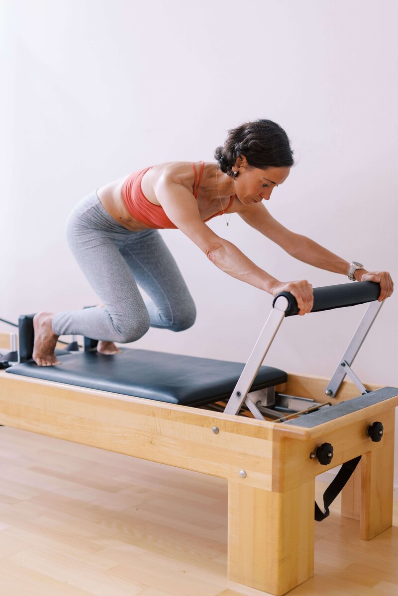 cours pilates fascia sur le reformer