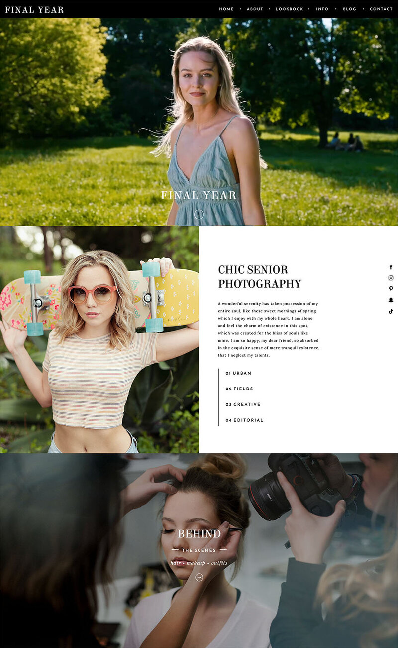Charlie Rose Website Template