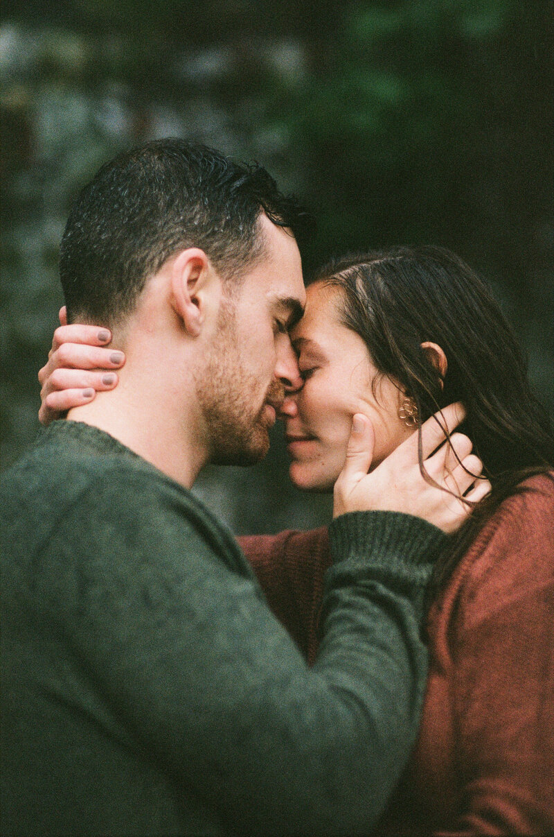 beautiful wedding on film with a vintage feel