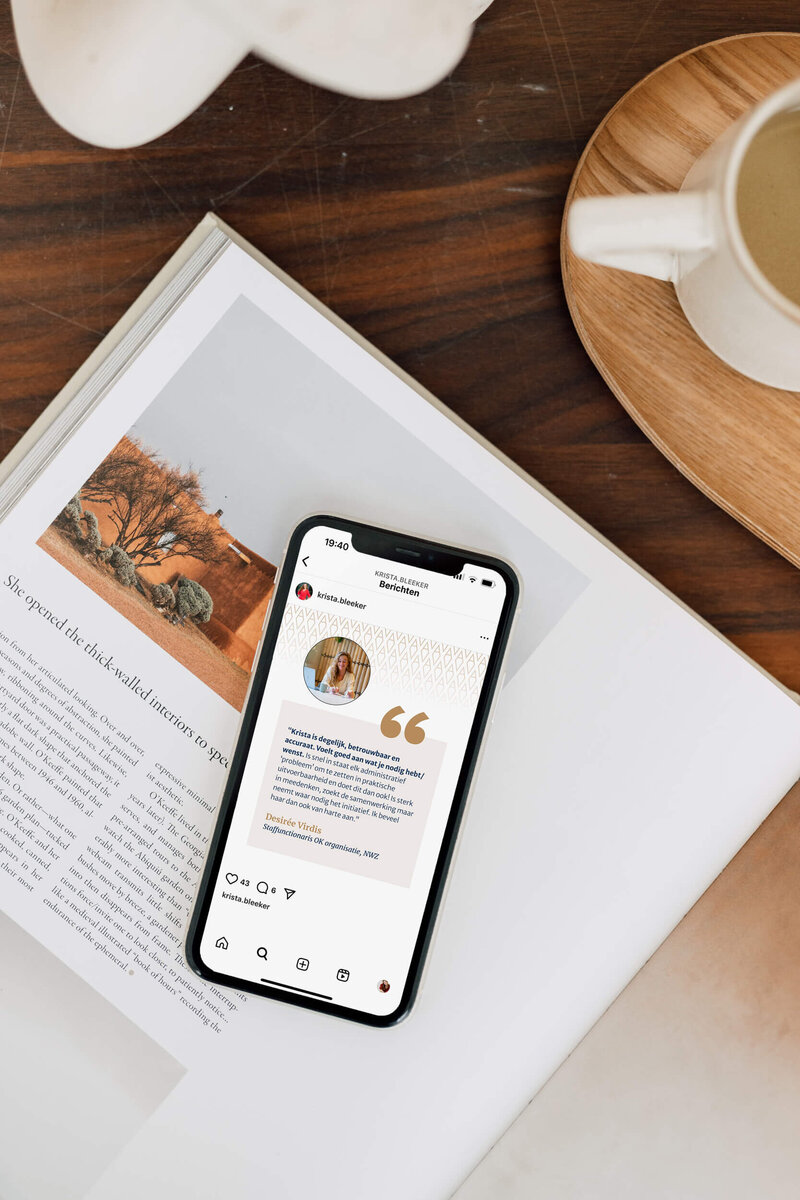 Studio Paoline Kruijssen - portfolio grafisch ontwerp - social media template instagram - VA Business Support -1
