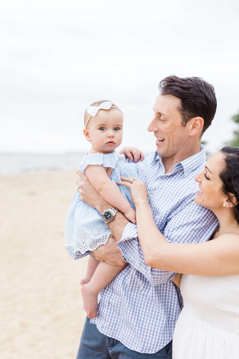 Family Photography beach shoot Williamsburg Virginia