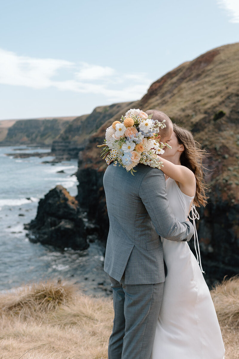 Elopement at Flinders Cliffs on the Mornington Peninsula