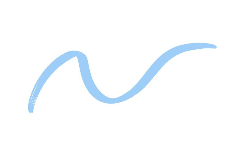 Social Kat Media brand element blue wavy line