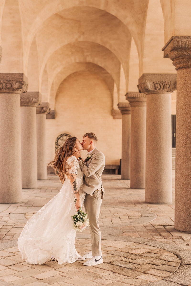 Bröllopsfotograf Stadshuset Stockholm