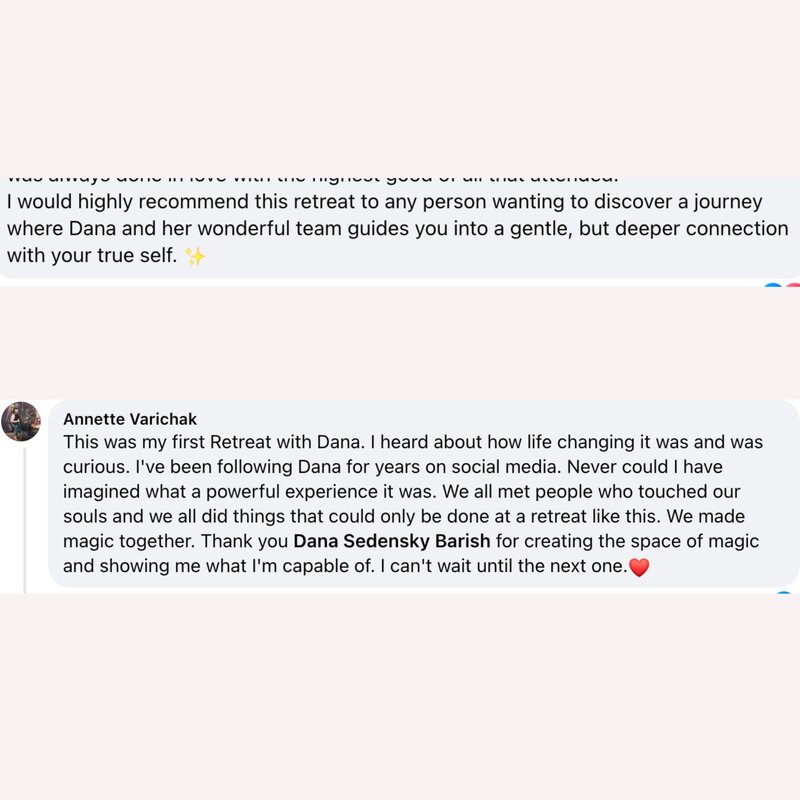 testimonial of soul retreat with dana haines