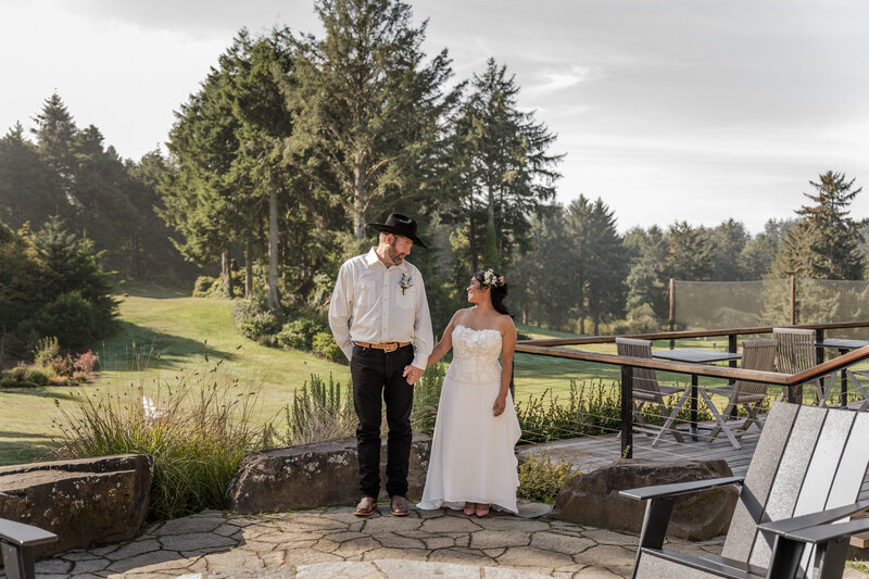 Wedding at Salishan 