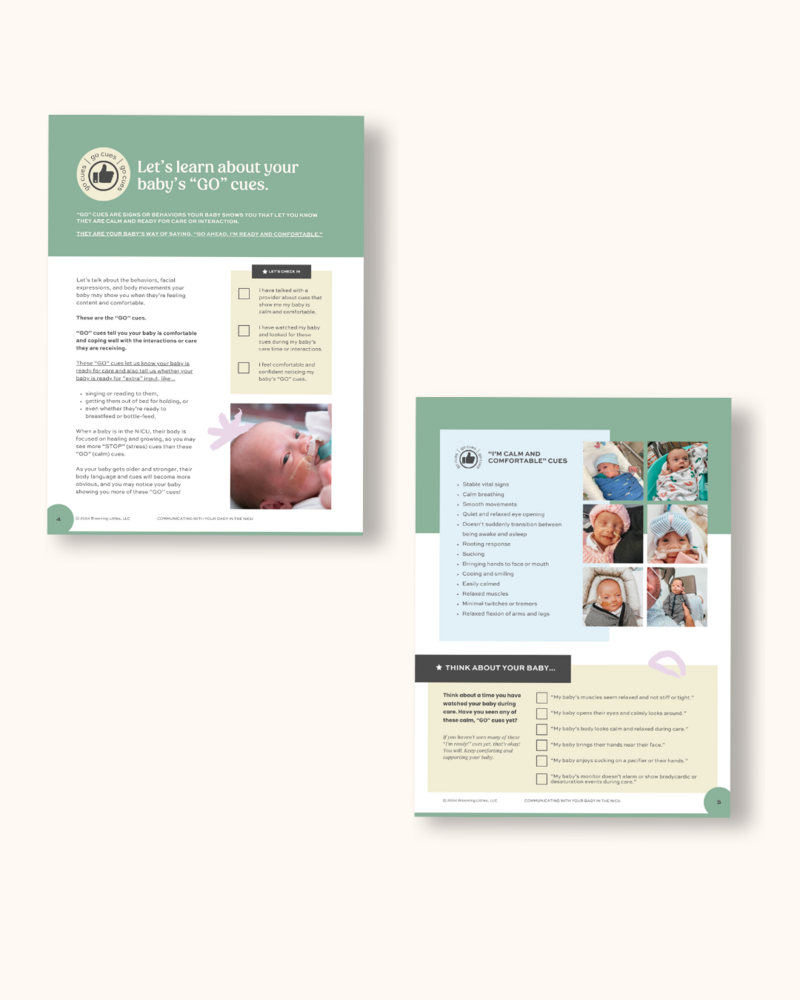 NICU baby education