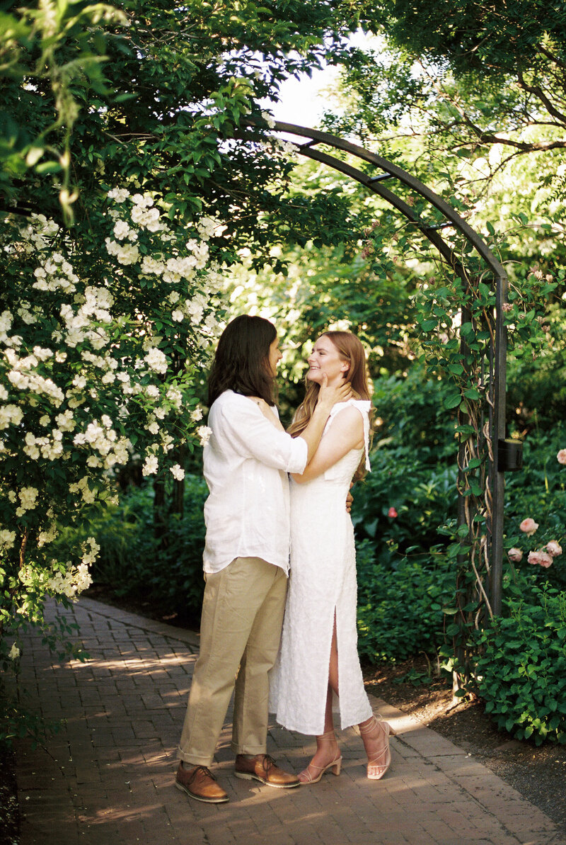 Romantic-DC-Rose-Gardens-Engagement-Photos-on-Vintage-35mm-Film-6