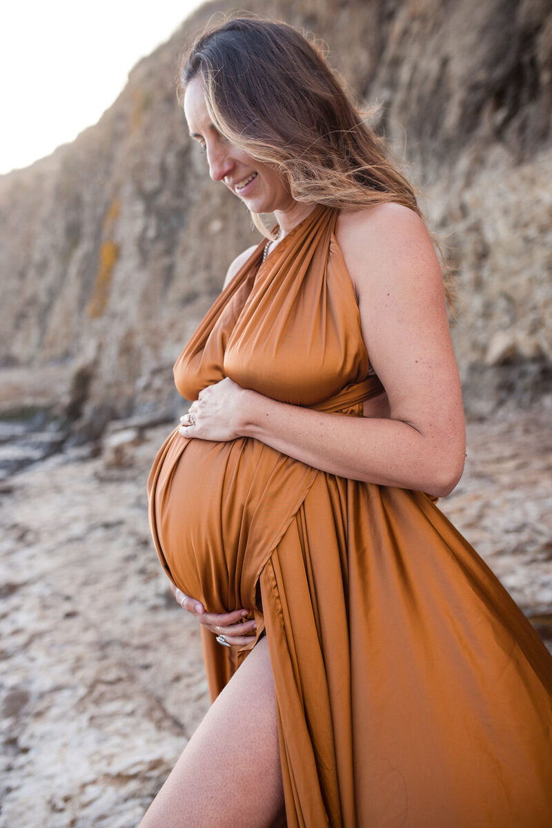 Santa Cruz birth and newborn photoshoot with OdyMac Photo