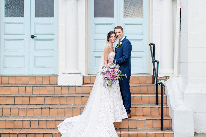 Vintage Church & Cannon Room Downtown Raleigh NC Wedding_Katelyn Shelley Photography (130)