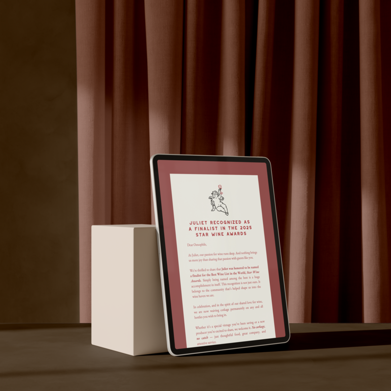 Juliet Email Mockup