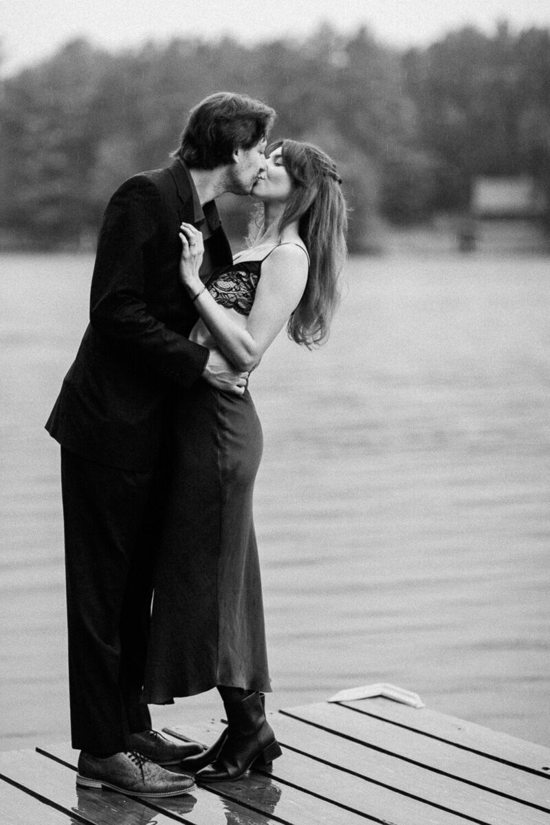08_Eagle_River_Wisconsin_Lake_Cabin_Rainy_Engagement_Photos_Motorcycles_Harley_Davidson_James_ Stokes_Photograhy_WI.24