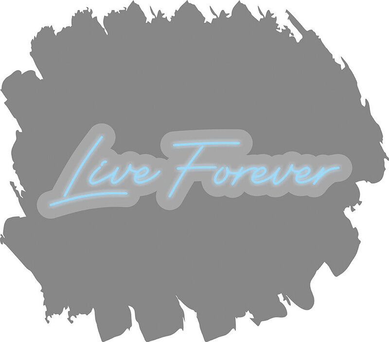 Live Forever - Ice Blue