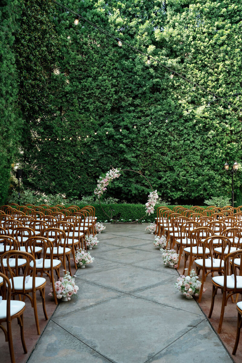 Franciscan Gardens Wedding Ceremony Radiant Love Events 1