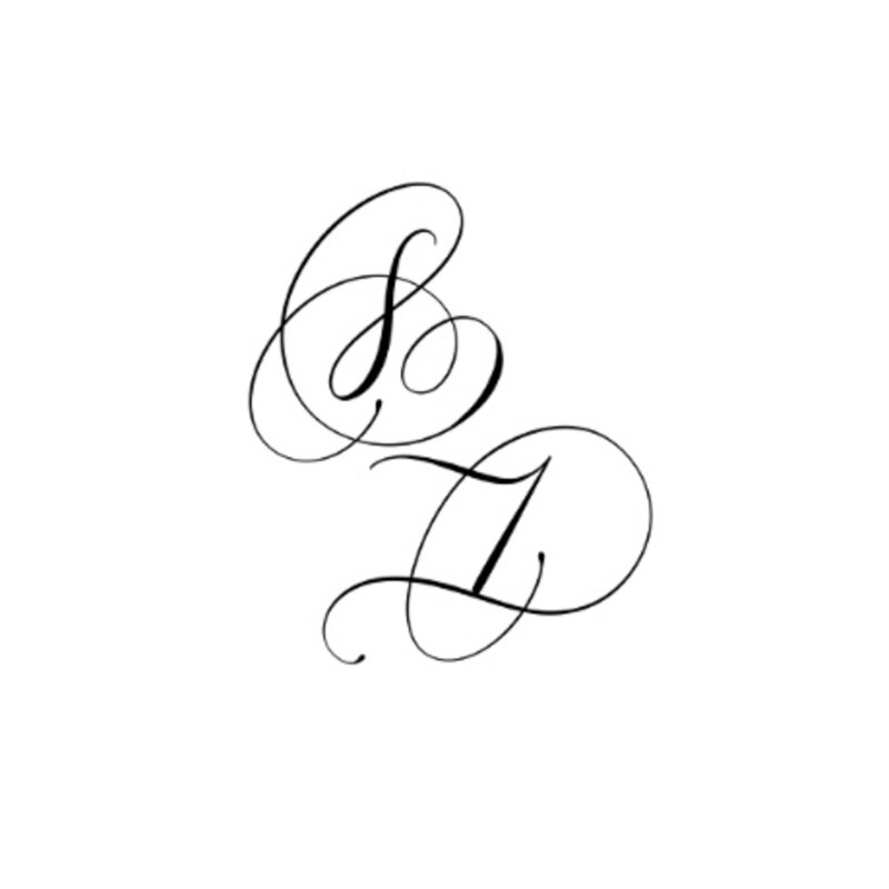 Custom design for a tattoo calligraphy