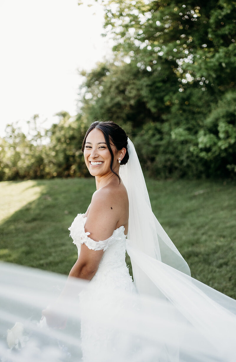 garden wedding in New england