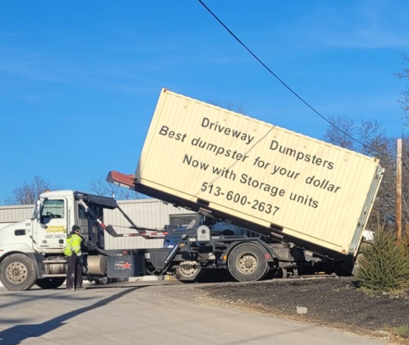 Dumpster Rental, cheapest in Cincinnati Driveway Dumpsters