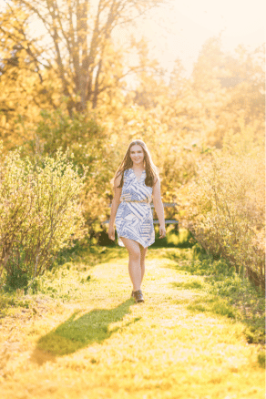 Puyallup Senior Grad Photography Girl Teen Outdoors Orting Blueberry Farm