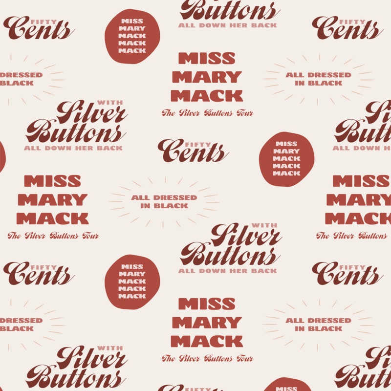 Miss Mary Mack Pattern