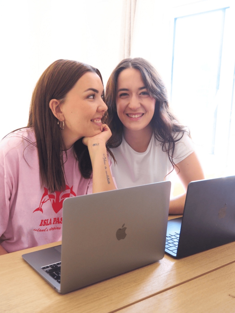 photo de nous Olivia et Andréa