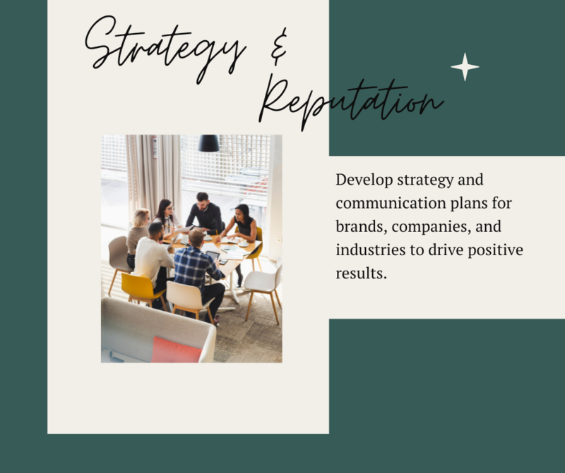 STRATEGY & REPUTATION