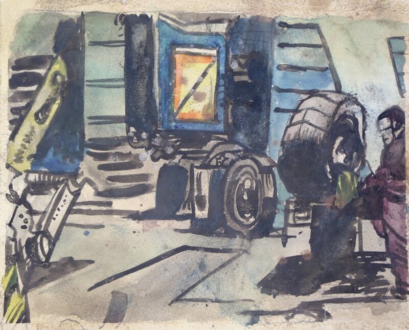 Brent Ray Fraser Paintings - The 100 TV Show 2018 - 35