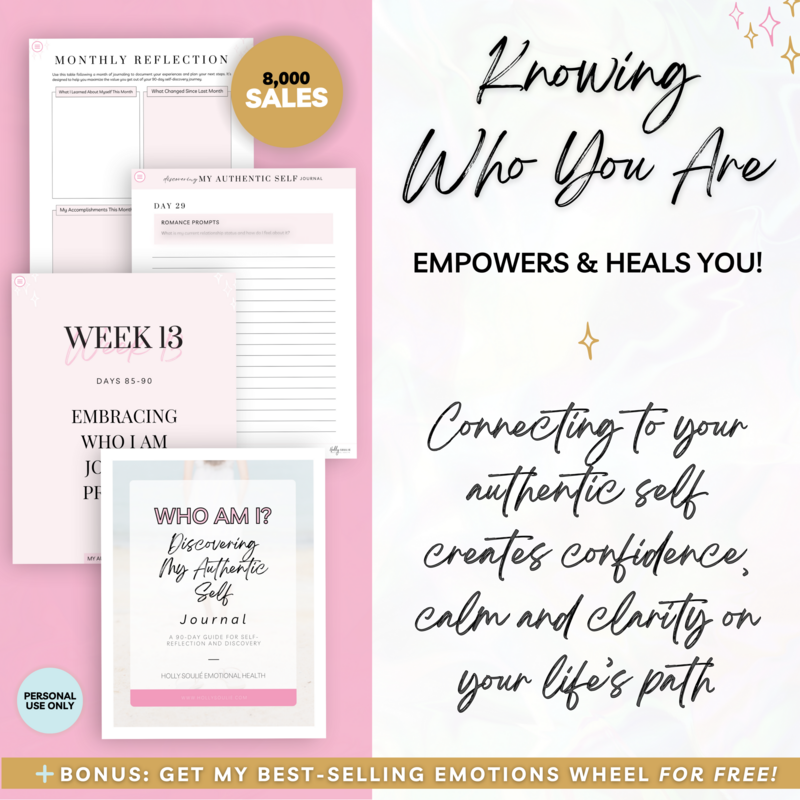 Who Am I Journal Digital Self Discovery Printable Emotional Health Shop3