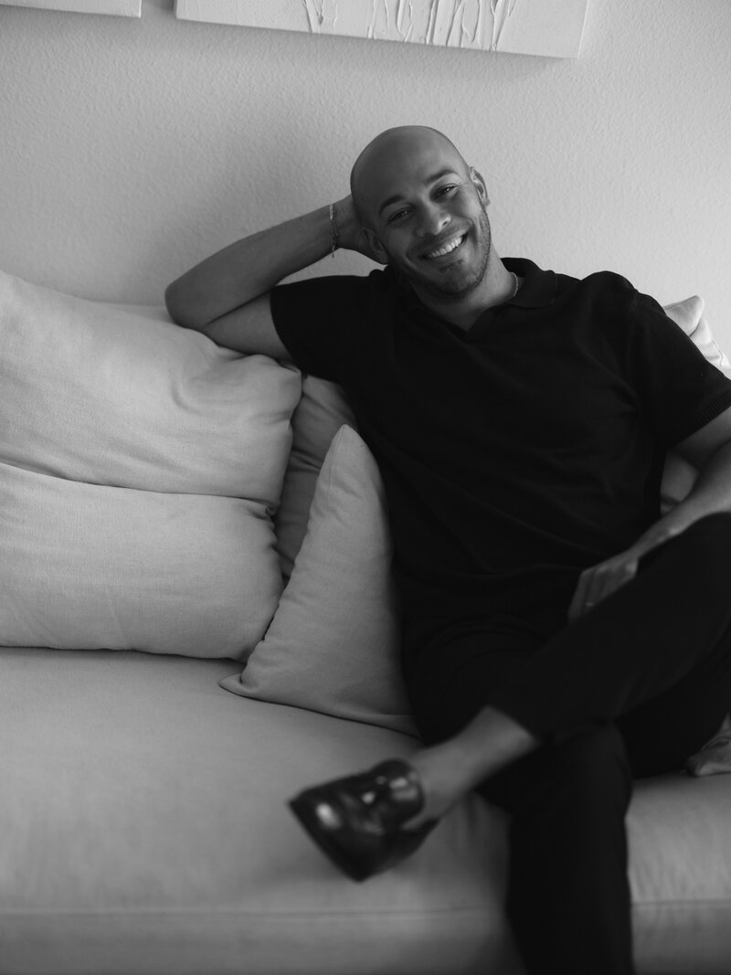 Artist Kenneth Smith under the Lauren Alatriste brand