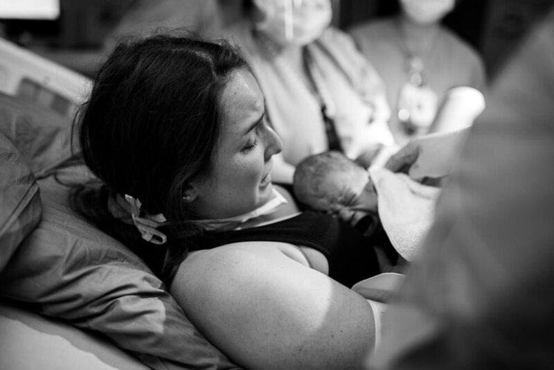 Birth stories by Sydnie Decou, covering childbirth photos in south Louisiana