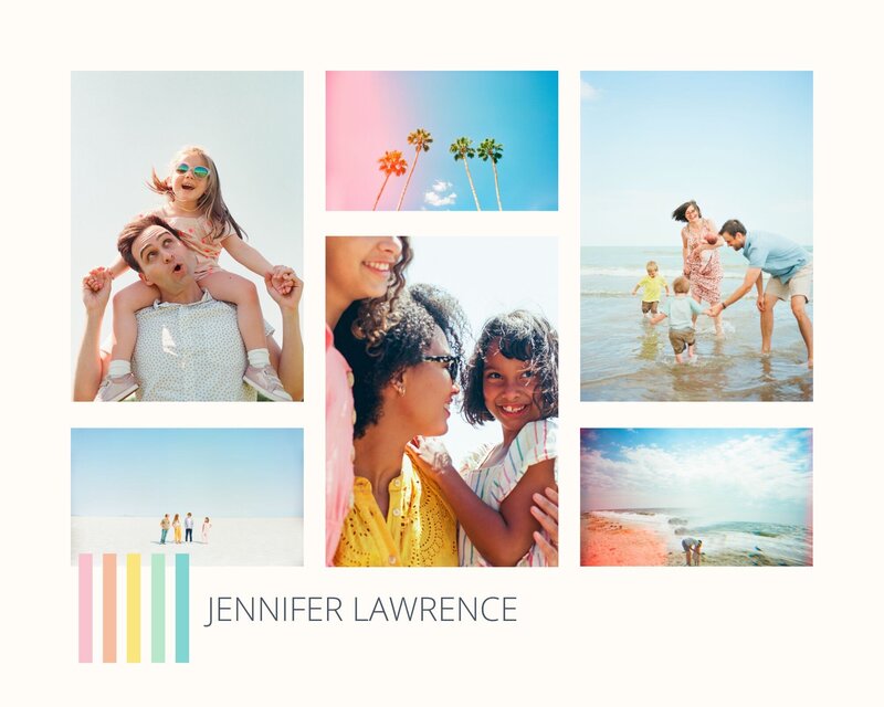 Jennifer Lawrence Photography Hybrid Shoot 2023 Mood board