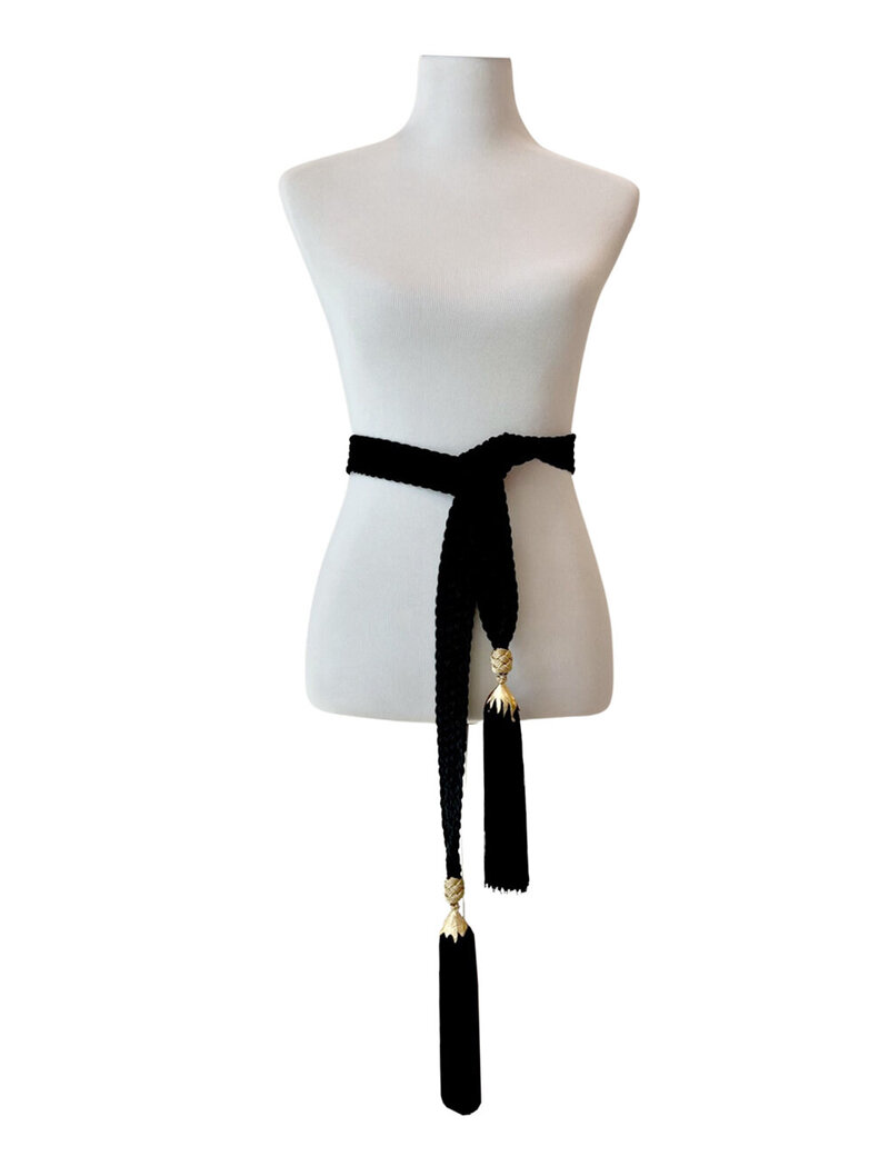 YSL Black & Gold Belt (1)