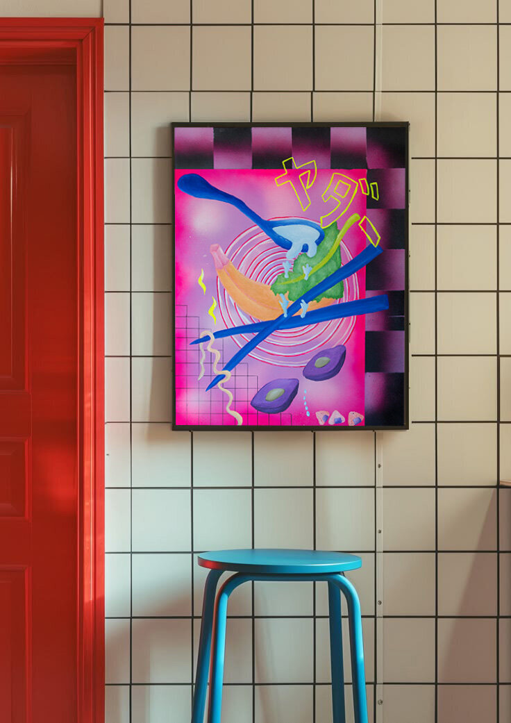 pink soup