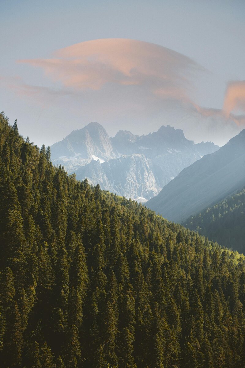 Mountain view in Washington