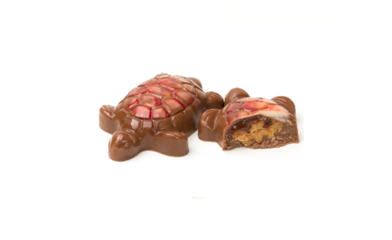 toasted pecan and caramel chocolate