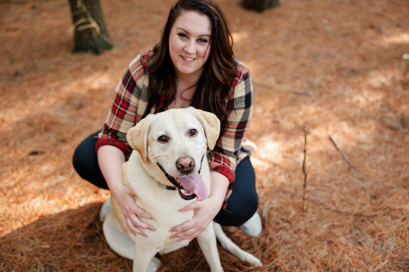 Ashley Jade and her Dog Milo