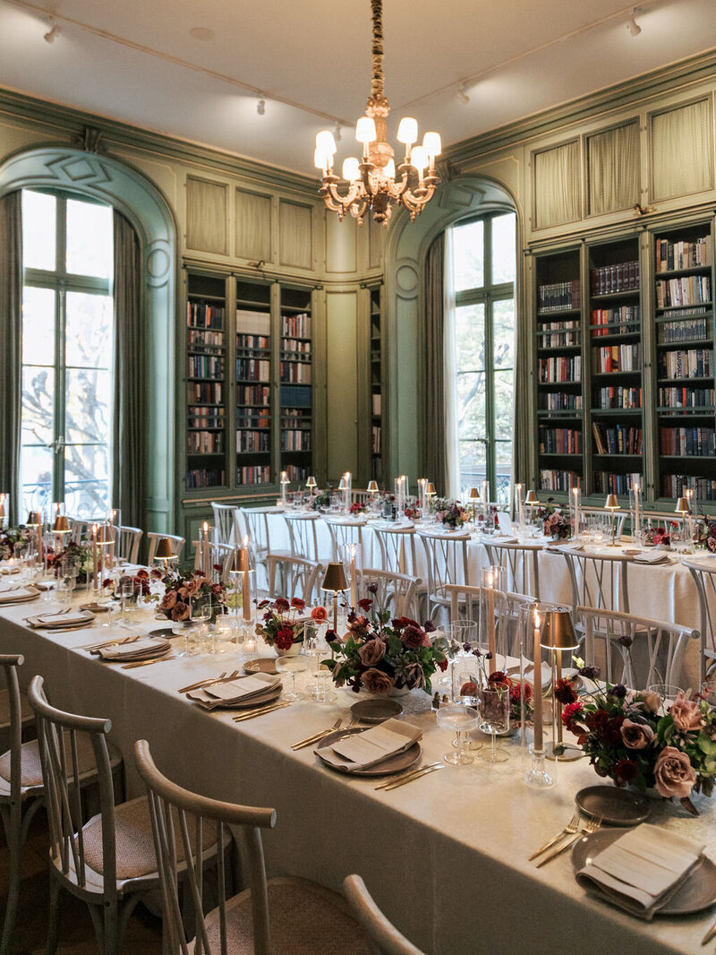 102Kate Campbell Floral Meridian House fall wedding by Greer Gattuso photo reception