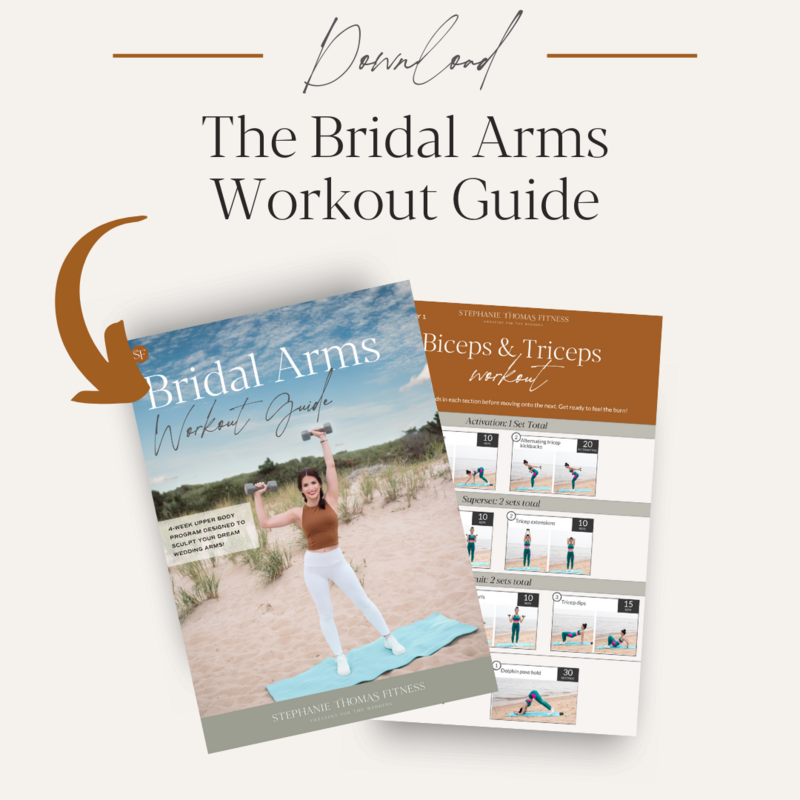 Instagram Wedding Workout & Nutrition Plans for Brides