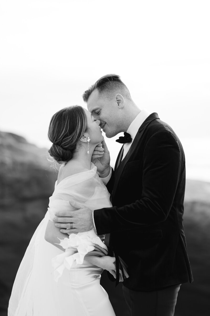 ocean side wedding 