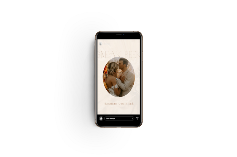 Boho Instagram story templates for photographer Honey Seed 5