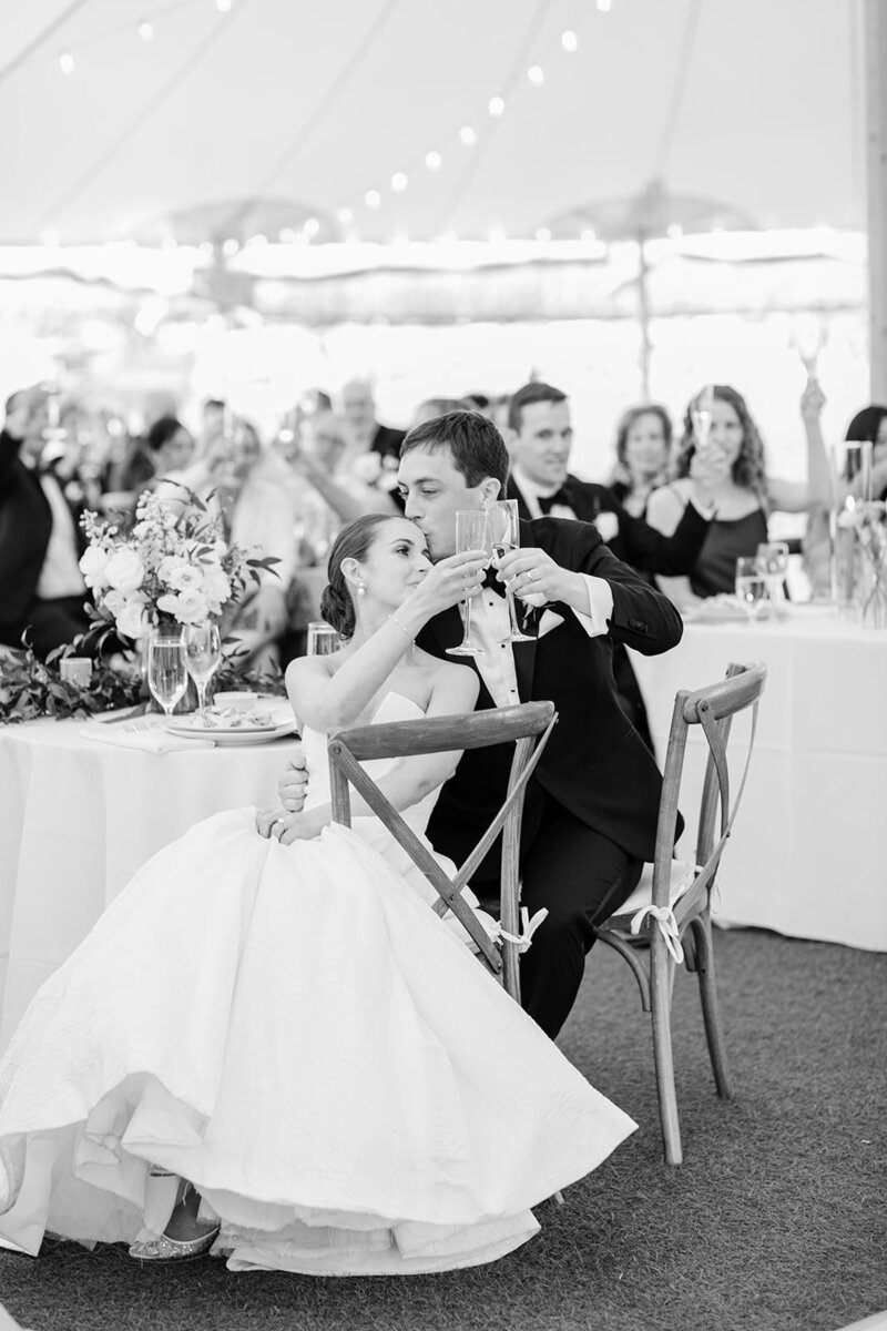 bride-groom-kiss-reception