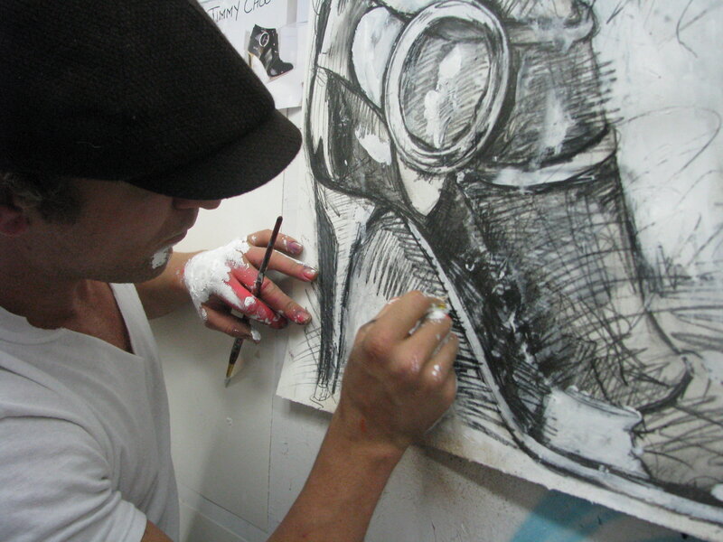 Brent Ray Fraser Drawing Choos Shoe in Silo 2008