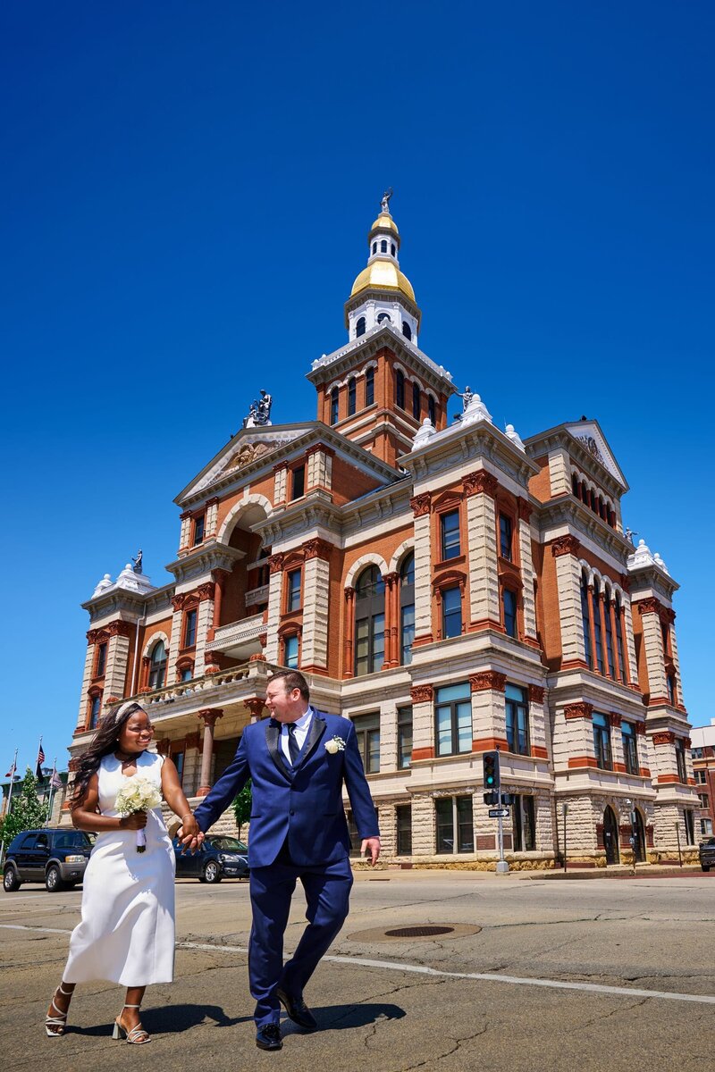 Dubuque Courthouse Wedding Ceremony