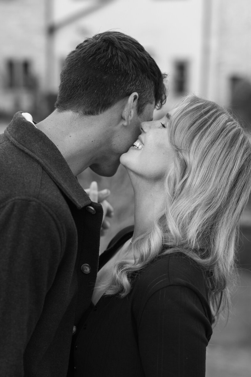 Golden hour couple portraits