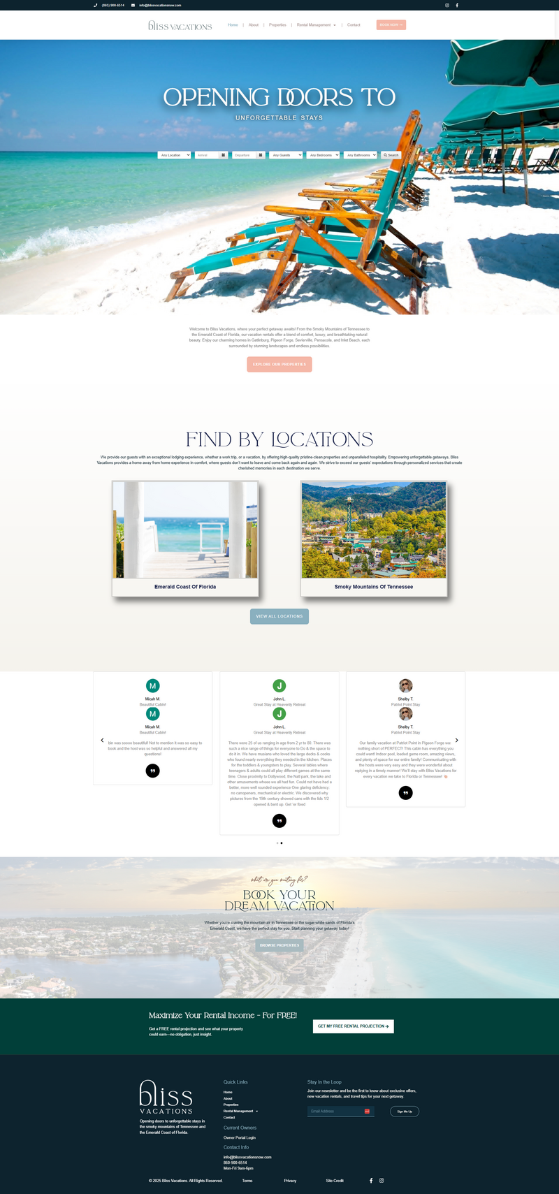 The Blended Vet - Custom Website Design built with Showit