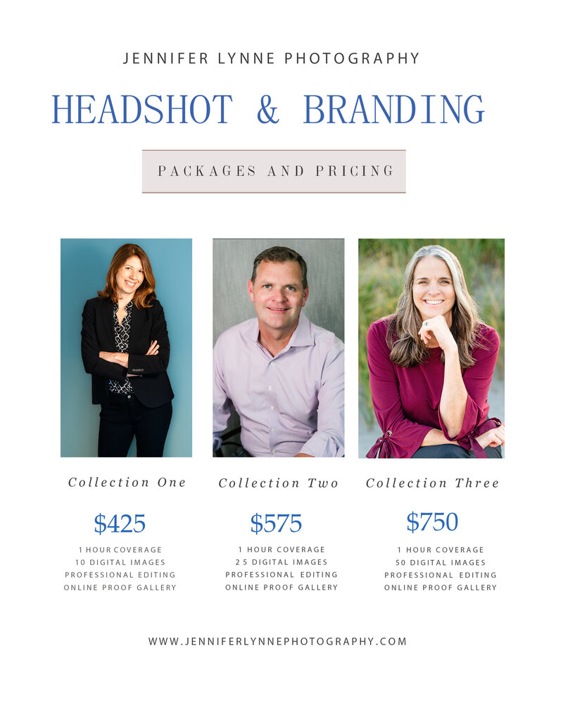 Headshot Branding Pricing 2025 JPG